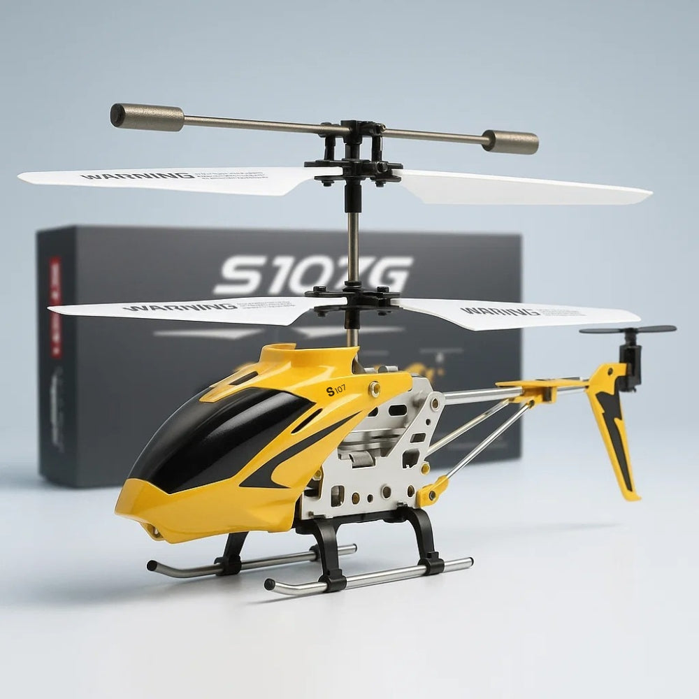 Mini RC‑Helikopter met Onbreekbare Constructie en Stabiele Gyrobesturing