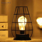 Retro Tafellamp Met Decoratieve LED Verlichting