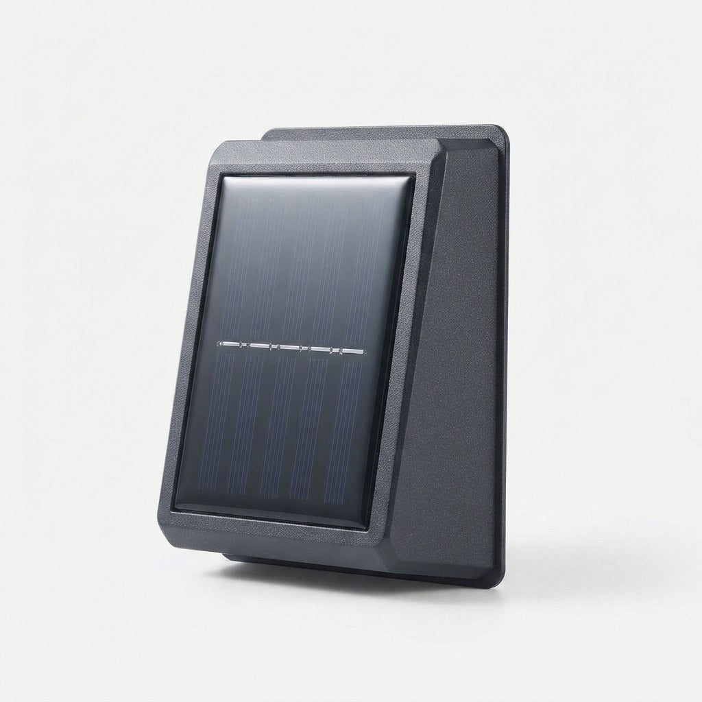 Gevellicht met Solarmodule en Straleneffect