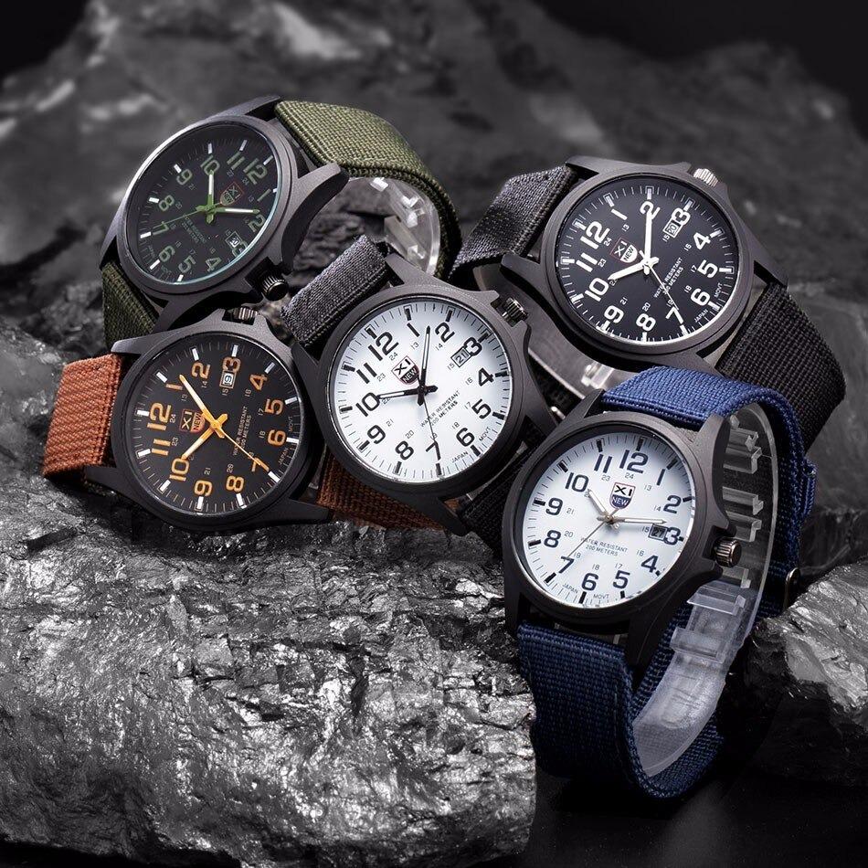 Tactisch Herenhorloge Met 200M Waterbestendigheid En Schokbestendig Ontwerp