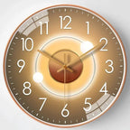 Ronde Wandklok Met Stil Quartz Uurwerk En Grote Cijfers
