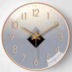 Ronde Wandklok Met Stil Quartz Uurwerk En Grote Cijfers