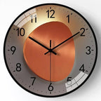 Ronde Wandklok Met Stil Quartz Uurwerk En Grote Cijfers