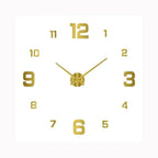 Ronde Wandklok Met Stil Quartz Uurwerk En Grote Cijfers