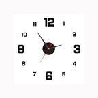 Ronde Wandklok Met Stil Quartz Uurwerk En Grote Cijfers
