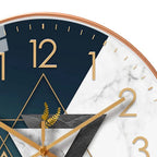 Ronde Wandklok Met Stil Quartz Uurwerk En Grote Cijfers