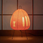 Japanse Tafellamp met Reispapier Kap en Rustgevend Warm Licht