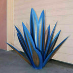 Metalen agave tuinsculptuur voor een decoratief tuinaccent