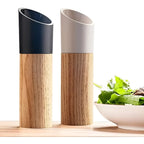 Houten Peper- En Zoutmolen Set Met Keramisch Maalwerk
