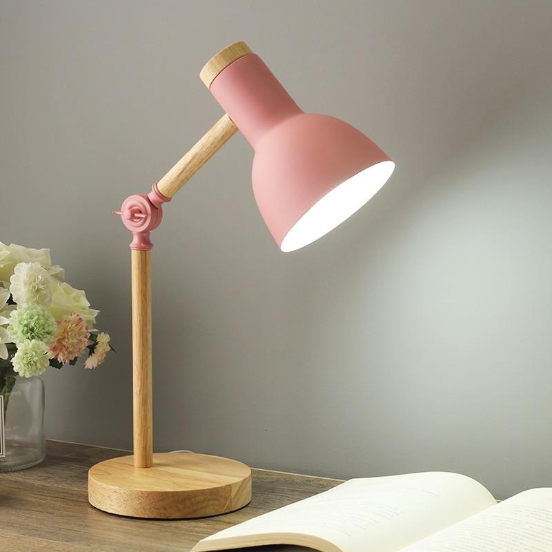 Verstelbare Scandinavische Bureaulamp Met Minimalistisch Ontwerp