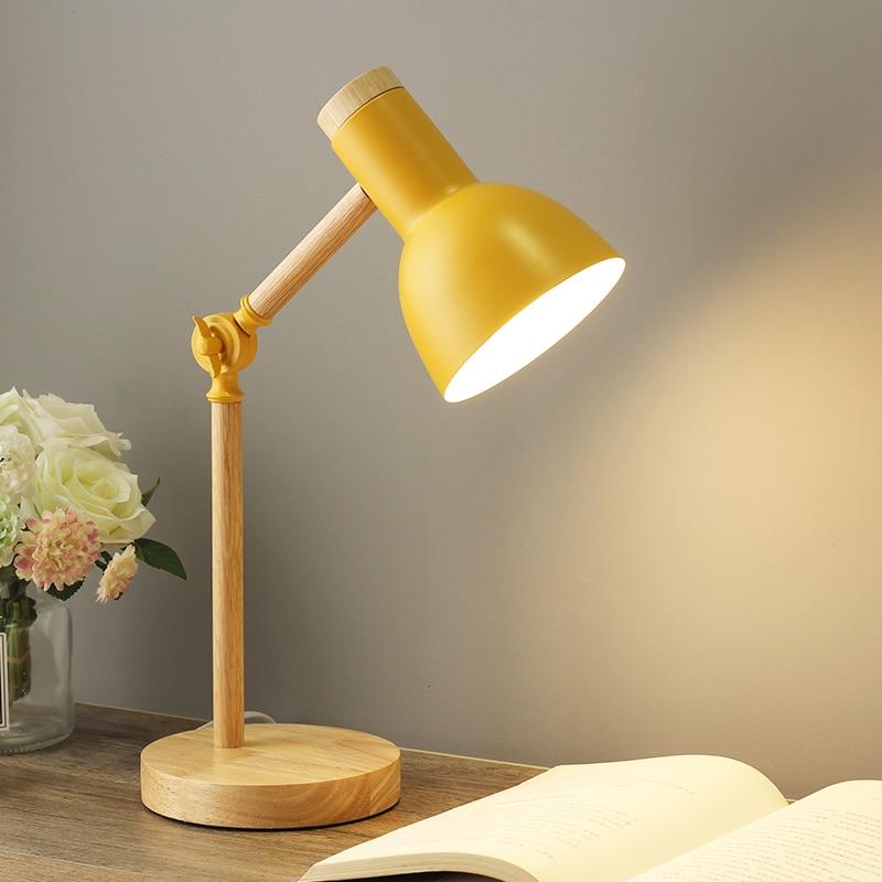 Verstelbare Scandinavische Bureaulamp Met Minimalistisch Ontwerp
