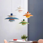 Moderne Scandinavische Plafondlamp met Elegant Design