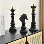 Decoratieve Schaakfiguren Voor Interieuraccenten