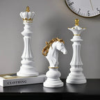 Decoratieve Schaakfiguren Voor Interieuraccenten