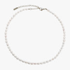 Kralenketting met Ovale Kralen en Verlengkettinkje