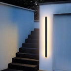 Moderne Aluminium Buitenwandlamp met Backlit Ontwerp voor Strakke Sfeerverlichting
