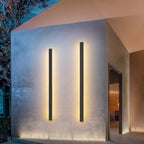 Moderne Aluminium Buitenwandlamp met Backlit Ontwerp voor Strakke Sfeerverlichting