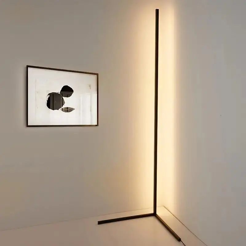 Hoek Vloerlamp Met Slimme Rgb Verlichting En Muzieksynchronisatie