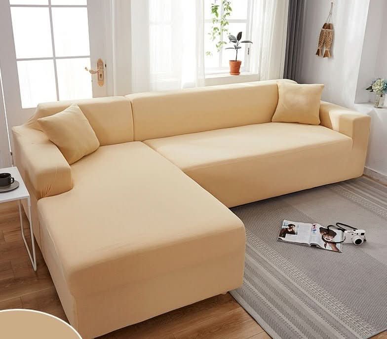 Waterdichte Sofa‑Hoes van Polyester met Rekbare Constructie voor Dagelijkse Bescherming