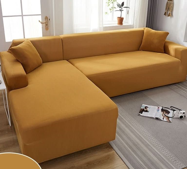 Waterdichte Sofa‑Hoes van Polyester met Rekbare Constructie voor Dagelijkse Bescherming