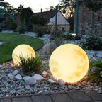 Maanlamp Voor Buiten Met Warm LED Licht