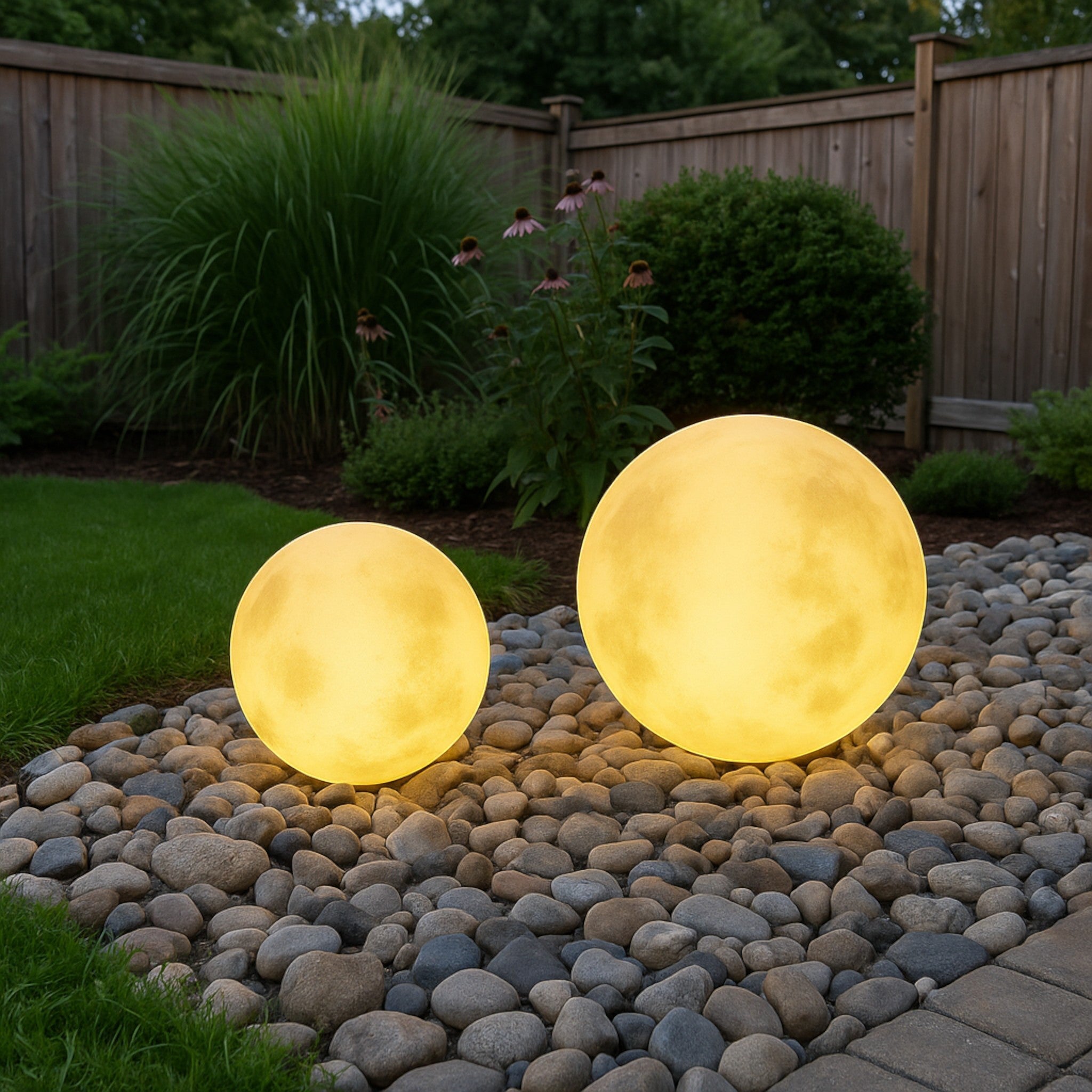 Maanlamp Voor Buiten Met Warm LED Licht