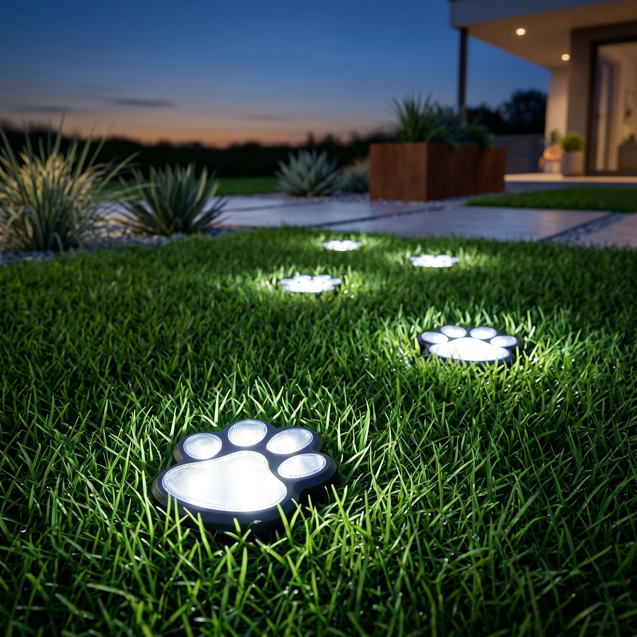 Solar Tuinlampen In Pootjes‑Design Met Automatische Werking
