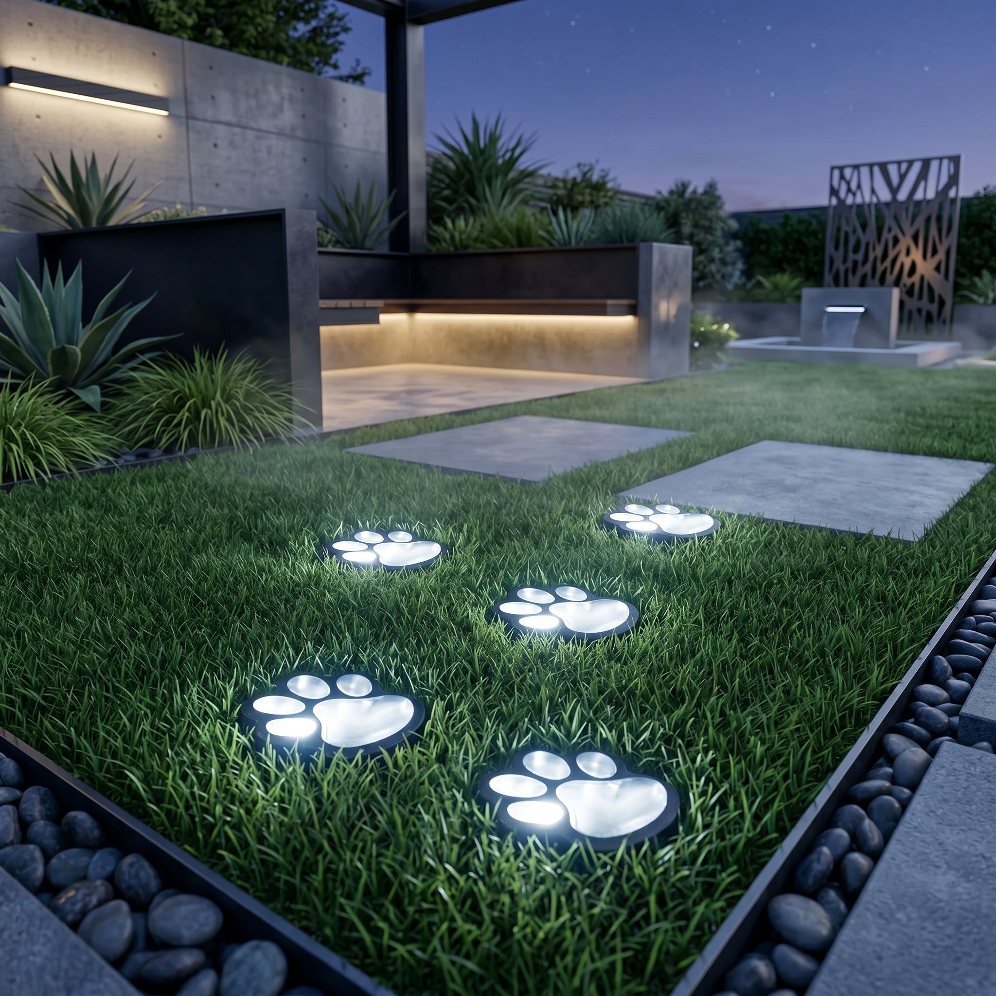 Solar Tuinlampen In Pootjes‑Design Met Automatische Werking