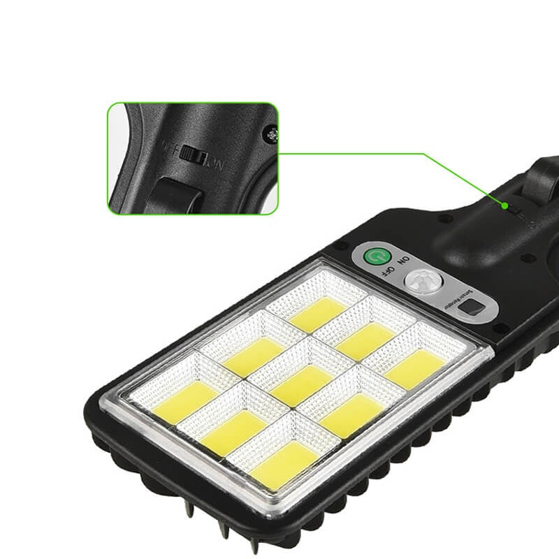Waterdichte Solar Flood Buitenverlichting Met Bewegingssensor