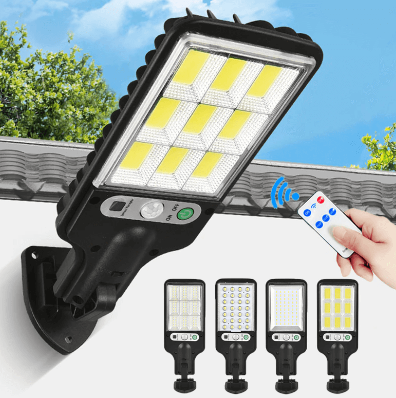 Waterdichte Solar Flood Buitenverlichting Met Bewegingssensor
