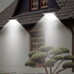 Waterdichte Solar Flood Buitenverlichting Met Bewegingssensor