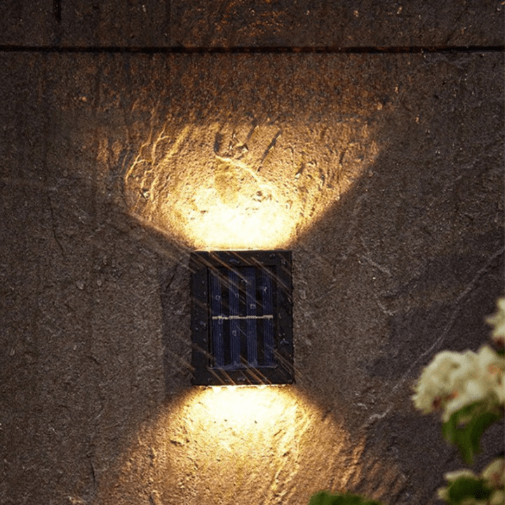 Solar Wandlamp met Up & Down Verlichting voor Buiten