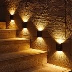 Solar Wandlamp met Up & Down Verlichting voor Buiten