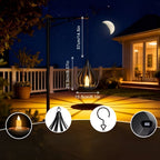 Solar Tuinlamp Met Druppelvorm En Warm LED-Licht