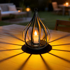 Solar Tuinlamp Met Druppelvorm En Warm LED-Licht