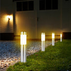 Solar Tuinlamp met Edelstaal en Automatische Lichtregeling