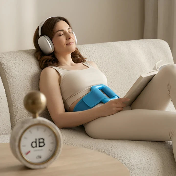 Massageriem Met Warmtefunctie Voor Ontspanning En Comfort