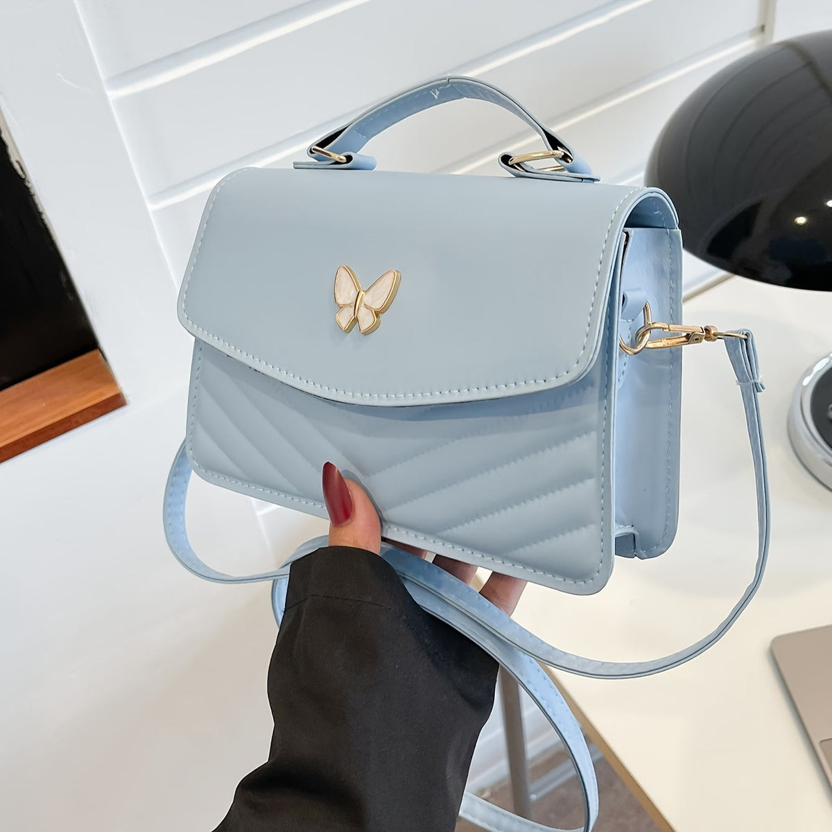 Crossbody En Schoudertas Van Kunstleer Met Strak En Tijdloos Ontwerp