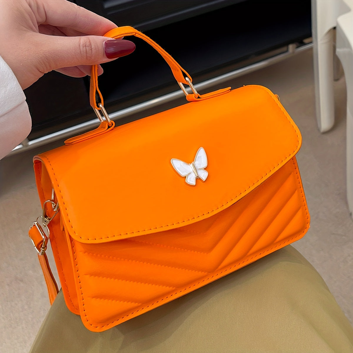 Crossbody En Schoudertas Van Kunstleer Met Strak En Tijdloos Ontwerp
