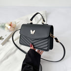 Crossbody En Schoudertas Van Kunstleer Met Strak En Tijdloos Ontwerp