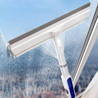 Dubbelzijdige Ruitenreiniger met Telescopische Steel voor Streeploze Glasreiniging