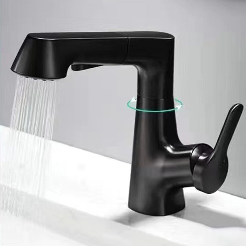 Badkamerkraan met Flexibele Uitloop en Dubbele Waterstand
