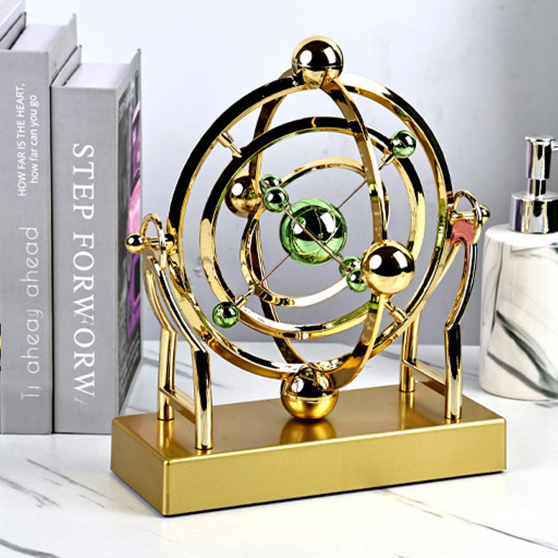 Metalen Newton‑Slinger voor Rustgevende Wetenschappelijke Decoratie
