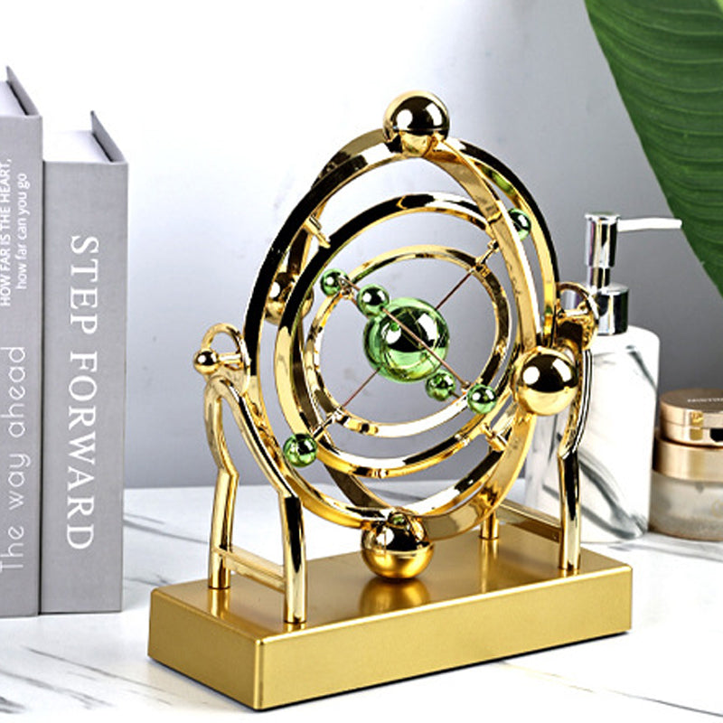 Metalen Newton‑Slinger voor Rustgevende Wetenschappelijke Decoratie