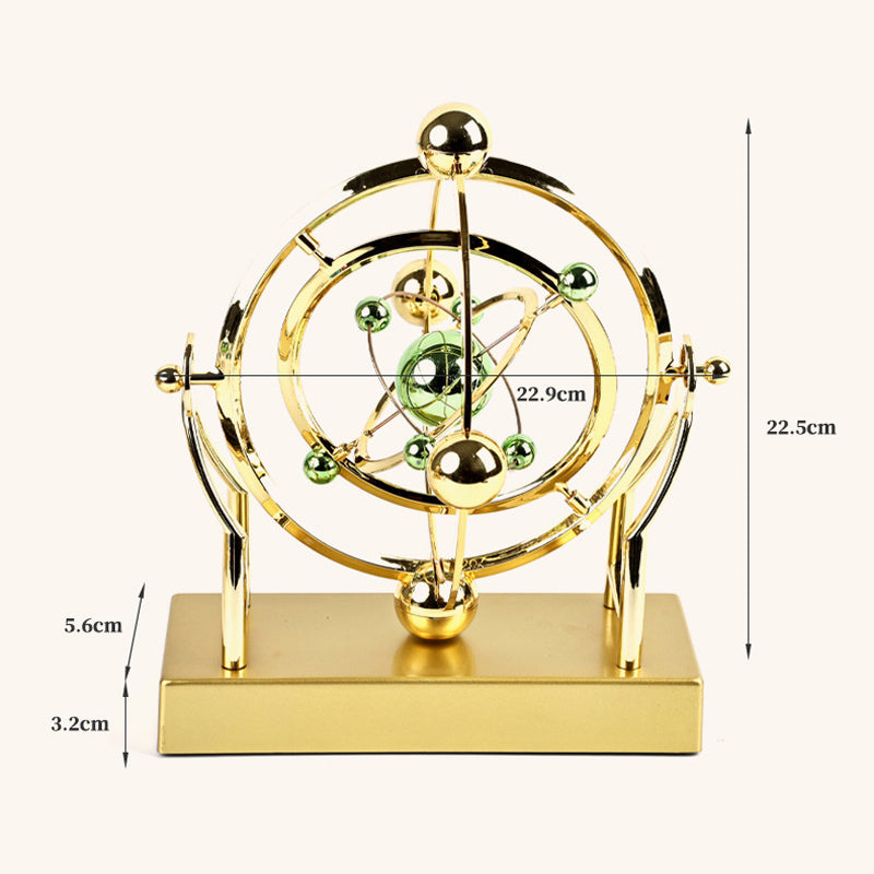 Metalen Newton‑Slinger voor Rustgevende Wetenschappelijke Decoratie