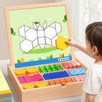 Magnetische Houten Speelset voor Creatief Leren