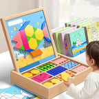 Magnetische Houten Speelset voor Creatief Leren