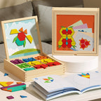 Magnetische Houten Speelset voor Creatief Leren