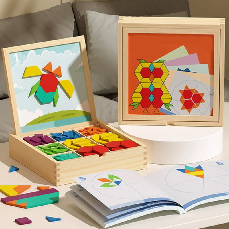Magnetische Houten Speelset voor Creatief Leren