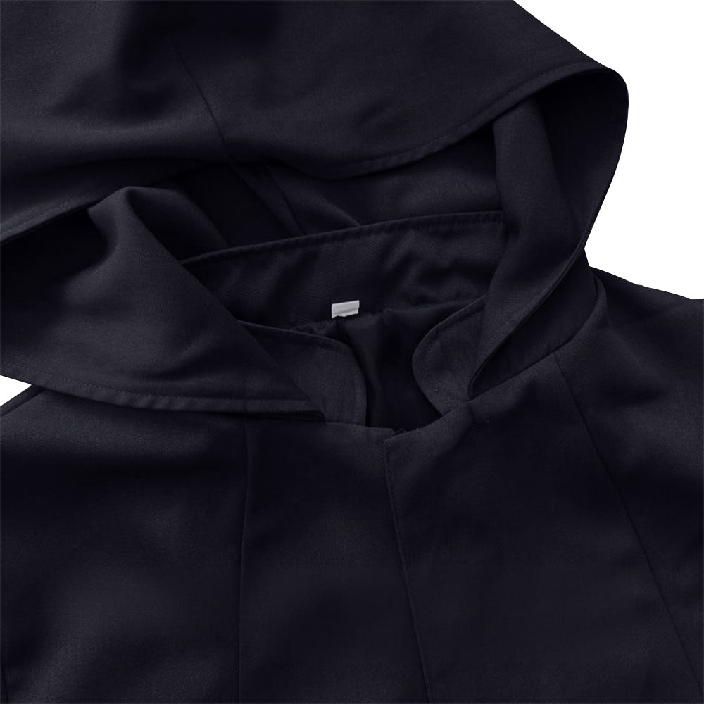 Kapmantel met Kap en Comfortabele Polyester Draagstijl